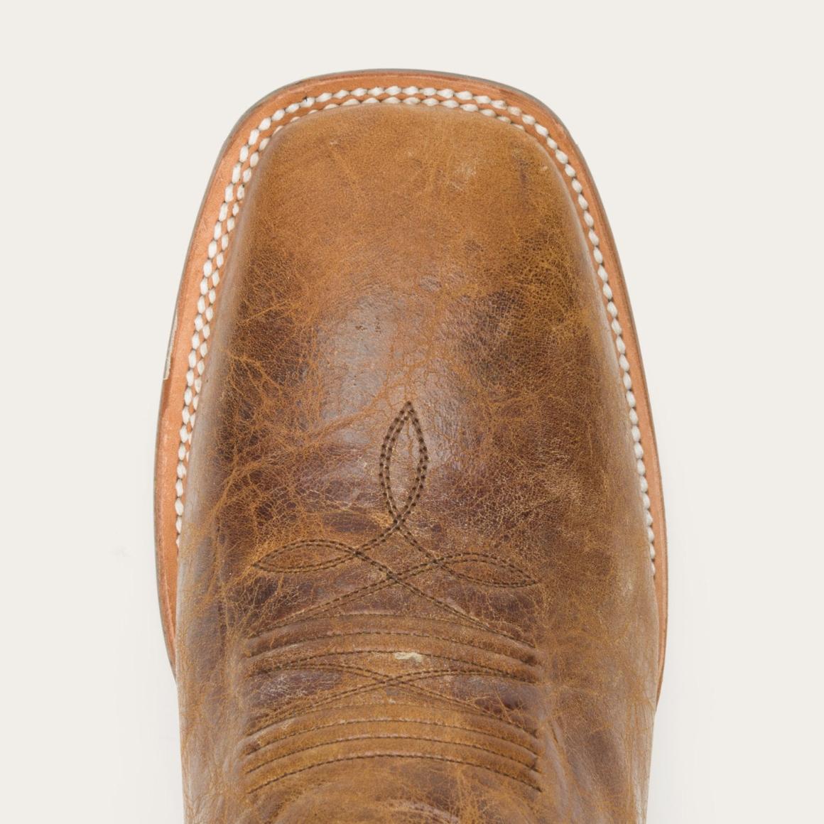 Goddard Burnished Blue &amp; Brown Leather Boot Brown | Men Stetson Western