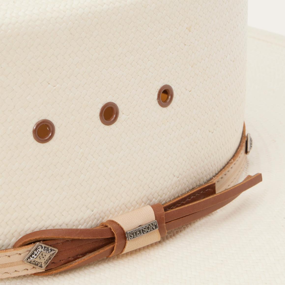 Grant 10X Straw Cowboy Hat Natural | Men/Women Stetson Western