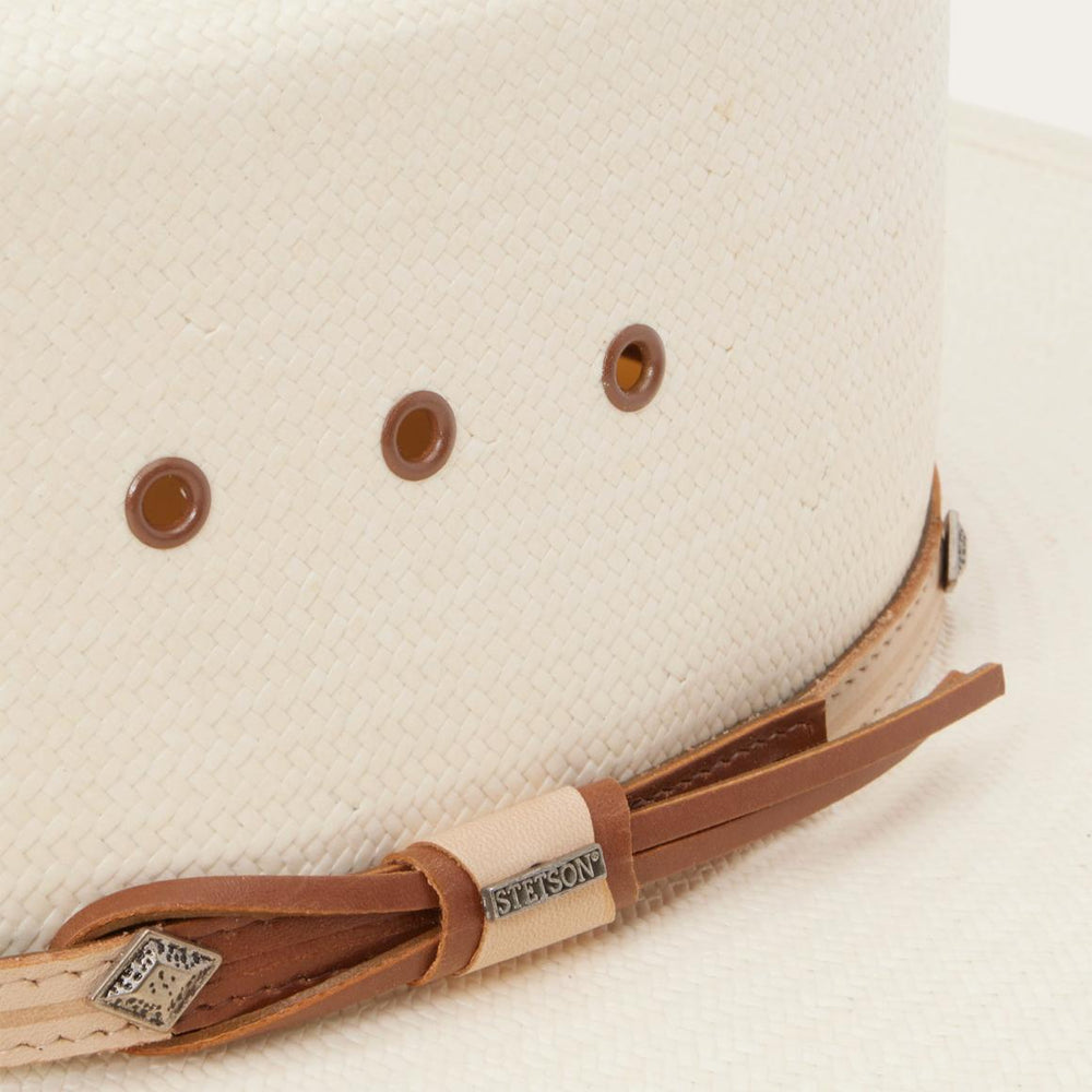 Grant 10X Straw Cowboy Hat Natural | Men/Women Stetson Western