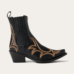Greta Boots Black | Women Stetson Shorties