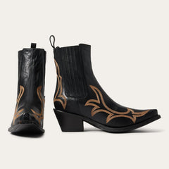 Greta Boots Black | Women Stetson Western