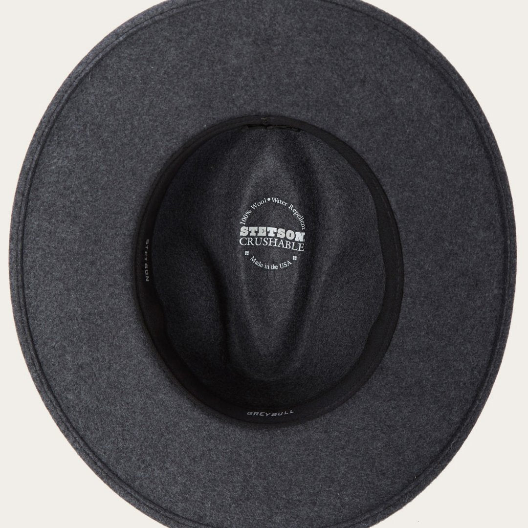 Grey Bull Outdoor Hat Grey Mix | Men/Women Stetson Outdoor