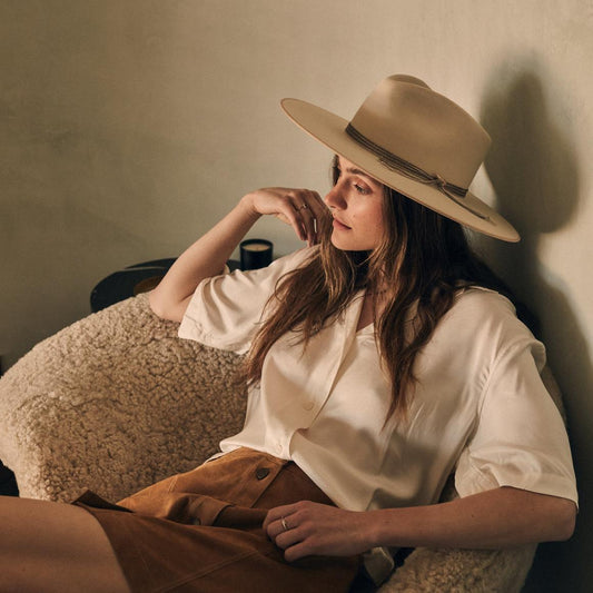 Hardrock Bone | Men/Women Stetson Fedora