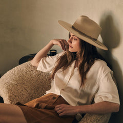 Hardrock Bone | Men/Women Stetson Fedora