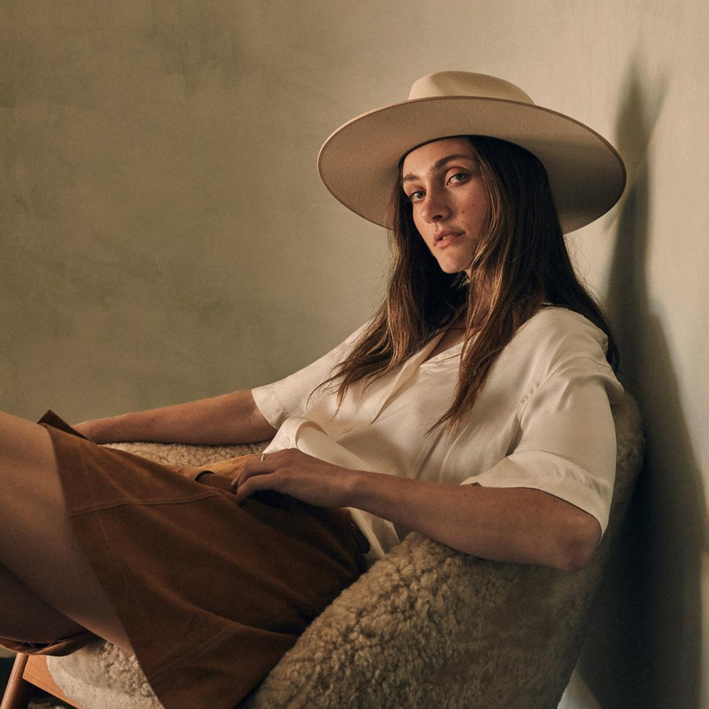 Hardrock Bone | Men/Women Stetson Fedora