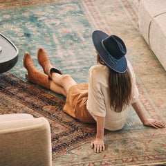 Hardrock Navy | Men/Women Stetson Fedora