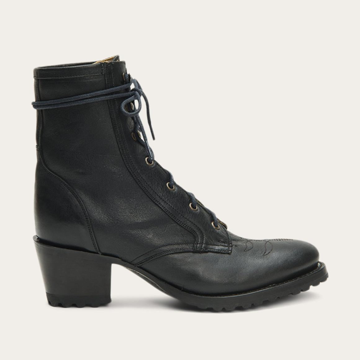 Hattie Boots Black | Women Stetson Outdoor