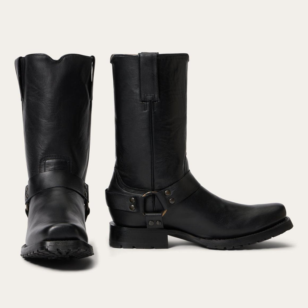 Heritage Harness Boots Black | Men Stetson Western
