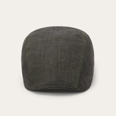 Herringbone Linen Ivy Cap Olive Herringbone | Men/Women Stetson Caps &amp; Truckers