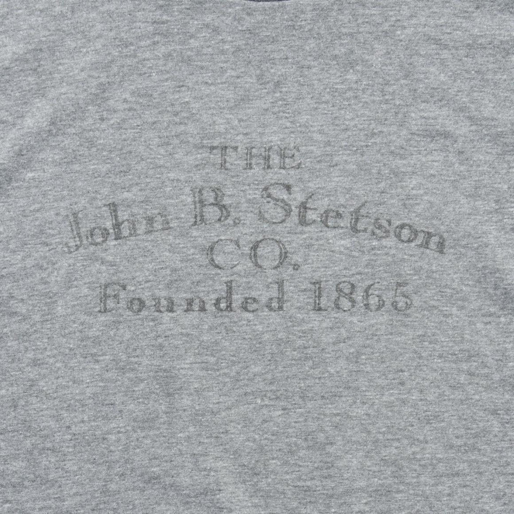 John B. Stetson Co Graphic Tee Grey | Men Stetson Tees