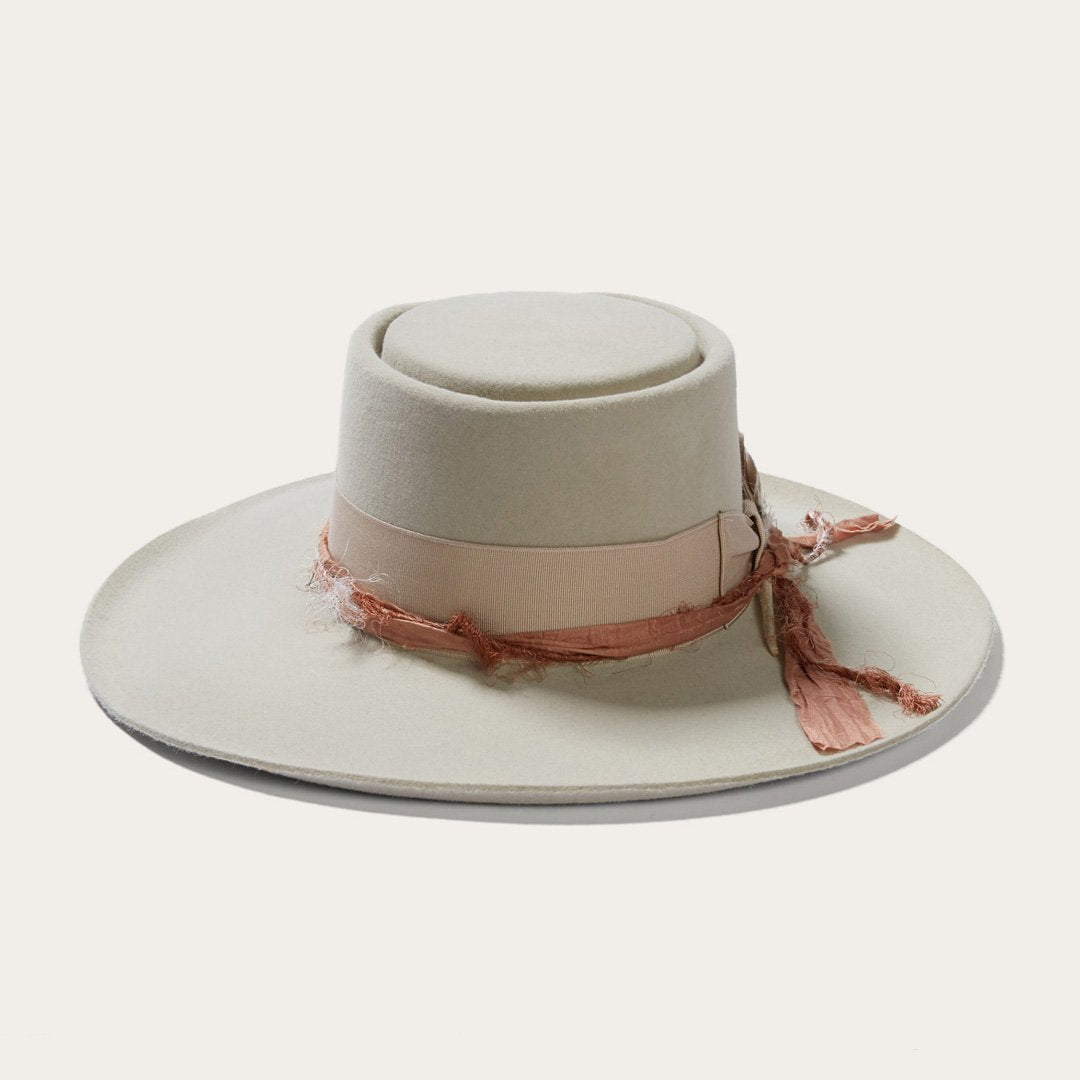 Kings Row Firm Felt Hat Silver Grey | Men/Women Stetson Fedora