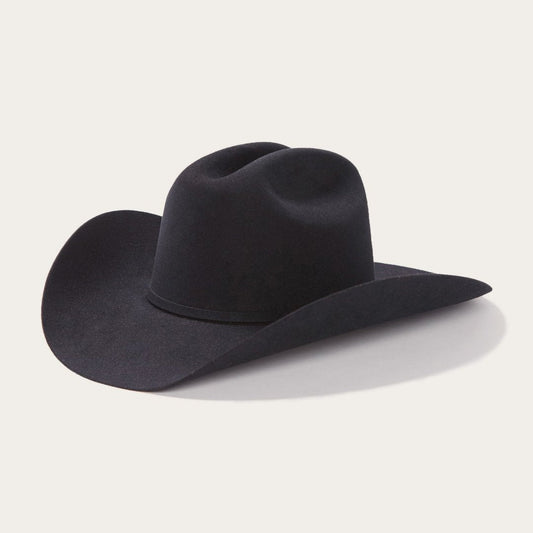 Lariat 5X Cowboy Hat - 4 5/8" Crown Black | Men/Women Stetson Western