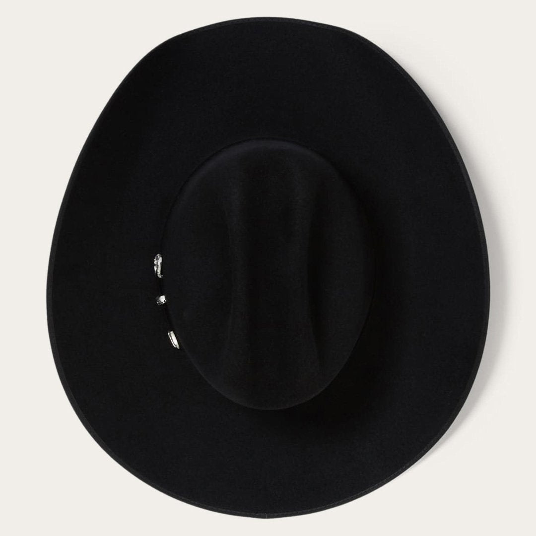 Lariat 5X Cowboy Hat - 4 5/8" Crown Black | Men/Women Stetson Western
