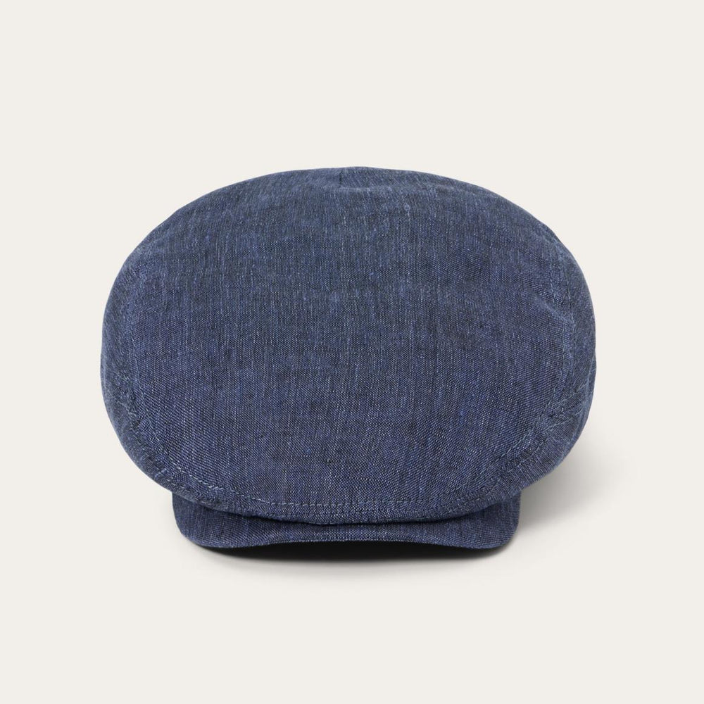 Linen Driver Cap Blue | Men/Women Stetson Caps &amp; Truckers