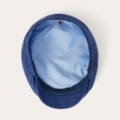 Linen Driver Cap Navy | Men/Women Stetson Caps &amp; Truckers