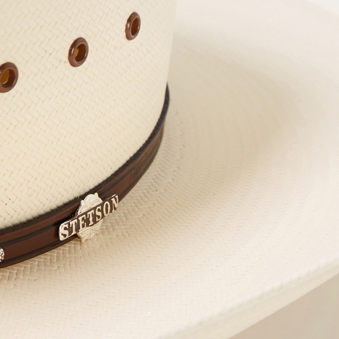 Llano 10X Straw Cowboy Hat Natural | Men/Women Stetson Western