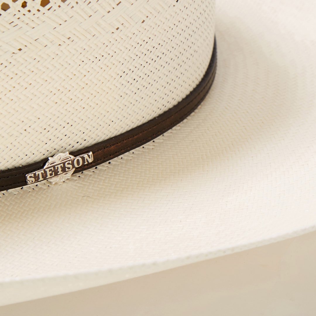 Lobo 10X Straw Cowboy Hat Natural | Men/Women Stetson Western