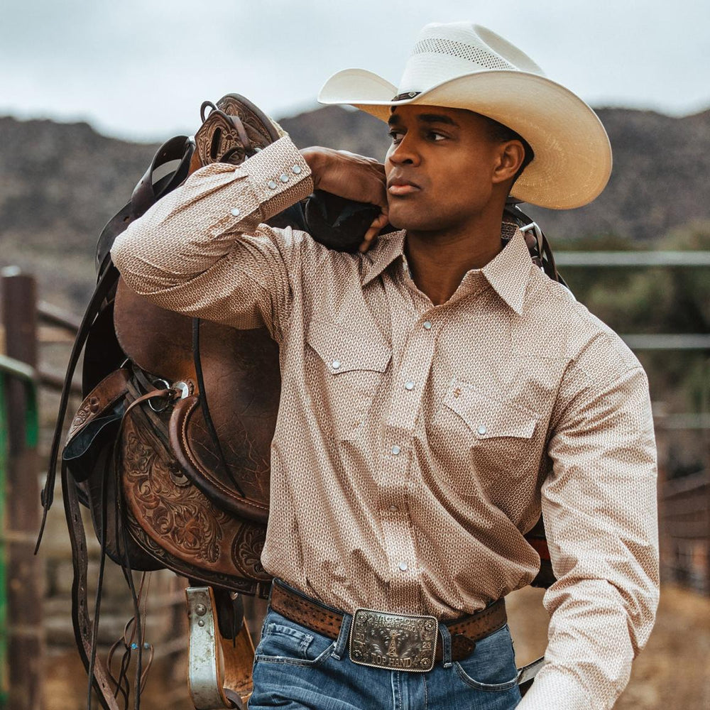 Lobo 10X Straw Cowboy Hat Natural | Men/Women Stetson Western