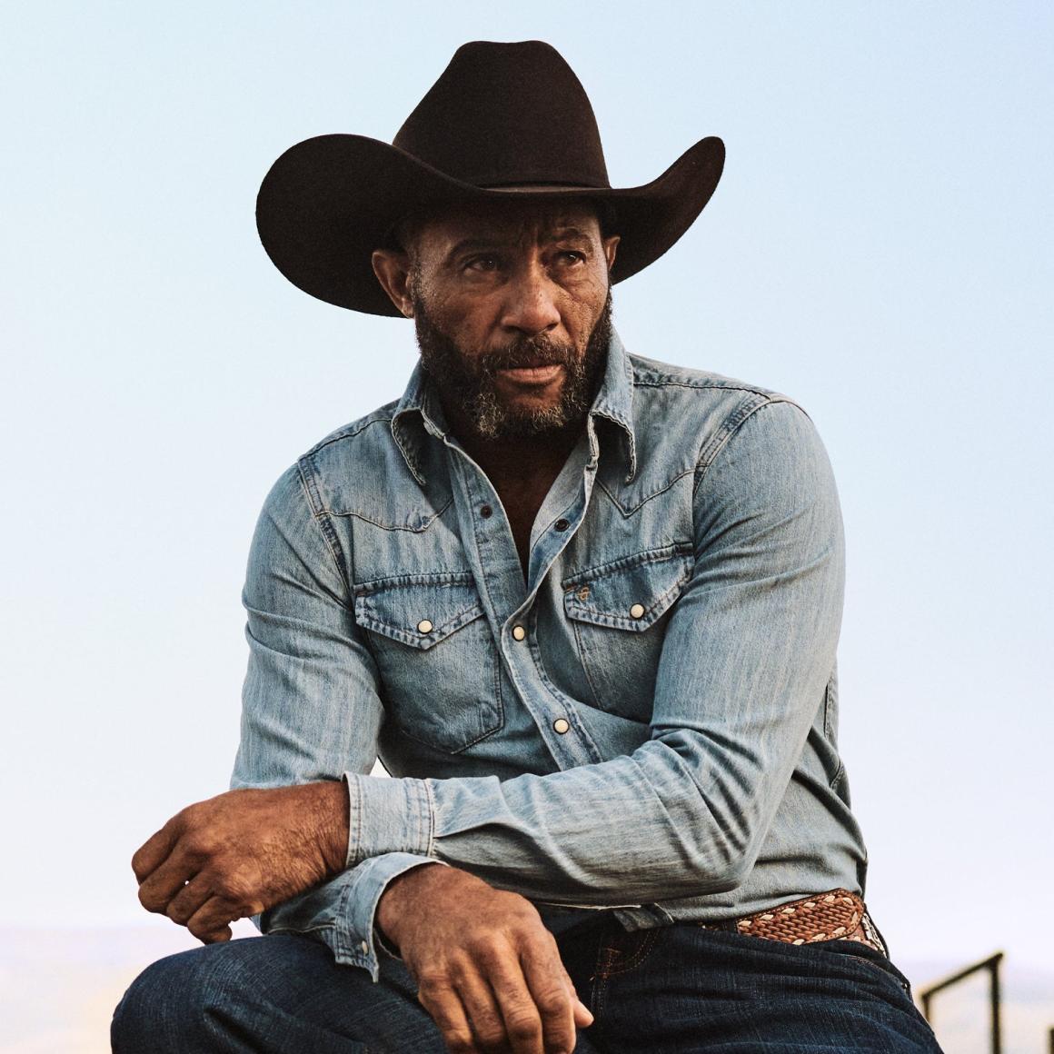 Long-Sleeved Denim Shirt Blue | Men Stetson Denim Shirts