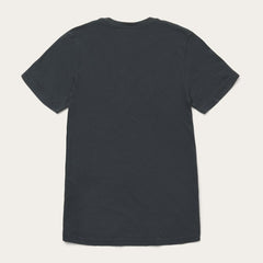 Longhorn Graphic Tee Black | Men Stetson Tees