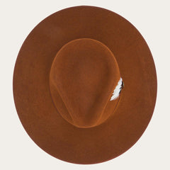 Midtown Wide Flat Brim Hat Black | Men/Women Stetson Fedora
