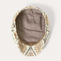 Navajo Jersey Driver Cap Off White / Beige | Men/Women Stetson Caps &amp; Truckers