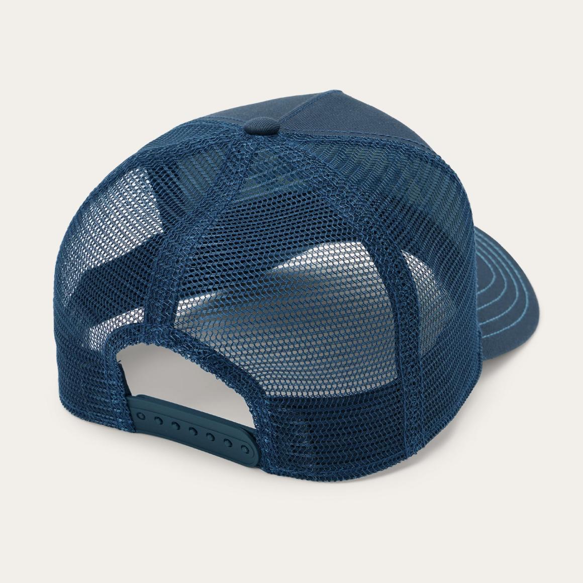 Navy Embroidered 1865 Trucker Cap Navy | Men/Women Stetson Caps &amp; Truckers