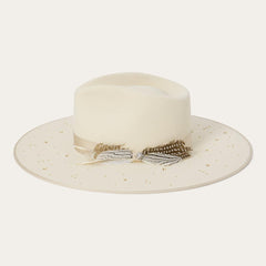 Night Sky Fedora Bone | Men/Women Stetson Fedora