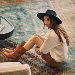 Nora Boots Tan | Women Stetson Western