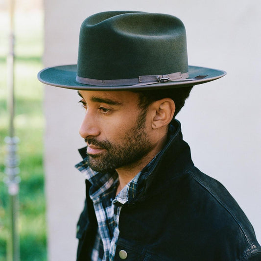 Open Road Royal Deluxe Hat Sage | Men/Women Stetson Fedora