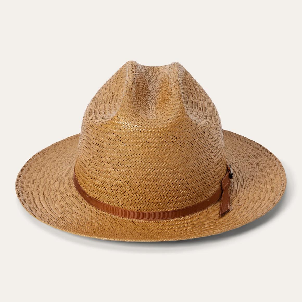 Open Road Straw Hat Cognac | Men/Women Stetson Fedora