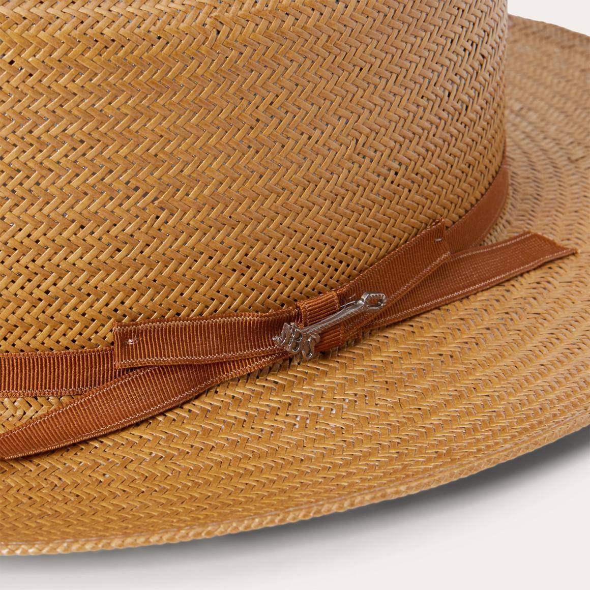 Open Road Straw Hat Cognac | Men/Women Stetson Fedora