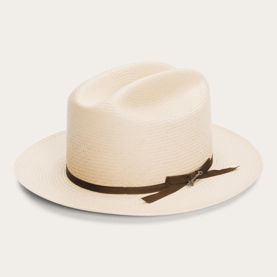 Open Road Straw Hat Silverbelly | Men/Women Stetson Fedora