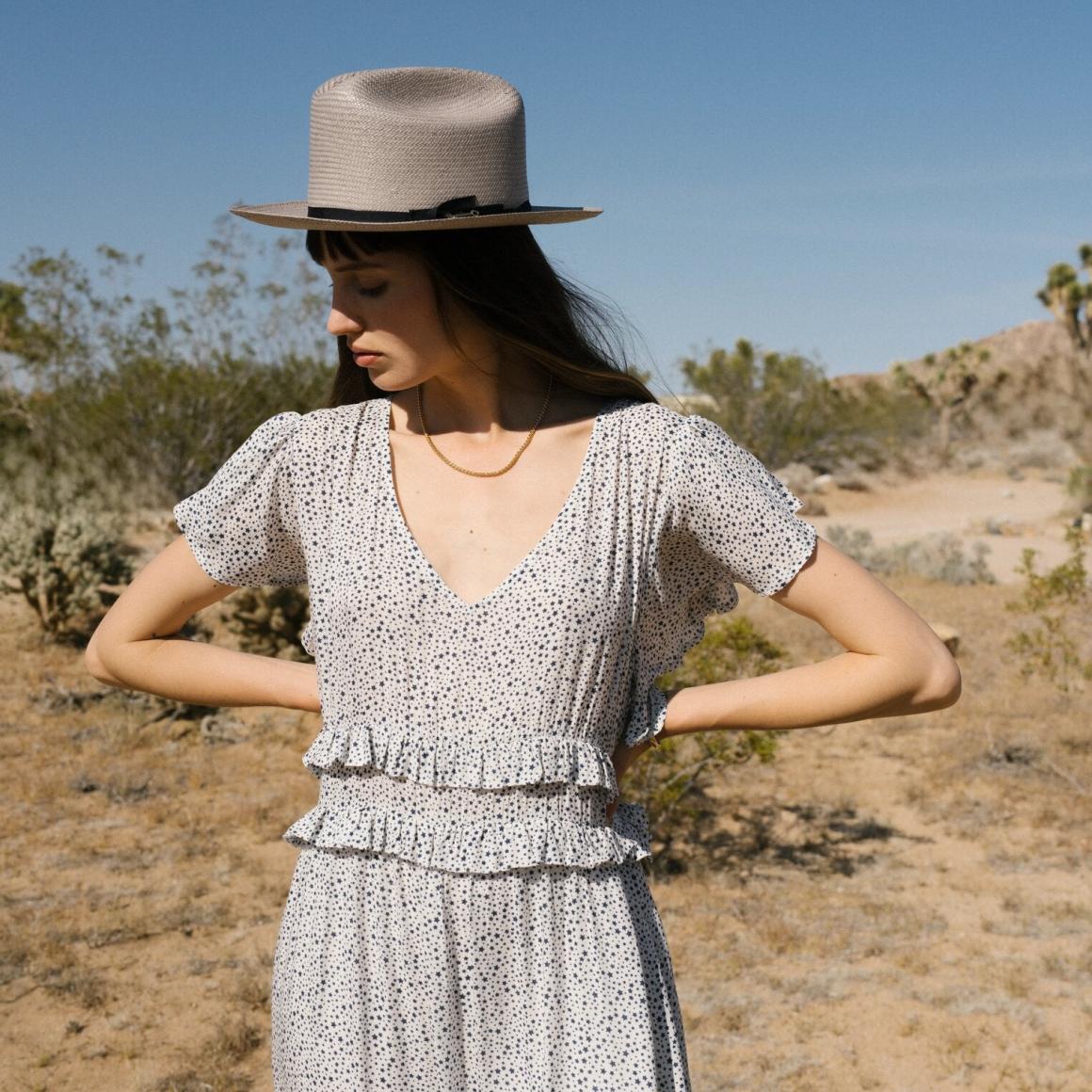 Open Road Straw Hat Taupe | Men/Women Stetson Western