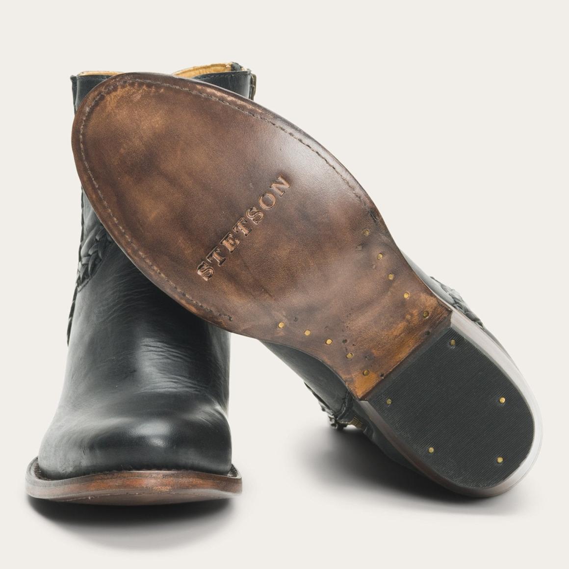 Pixie Boots Black | Women Stetson Shorties