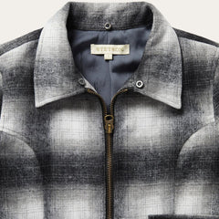 Plaid Cropped Jacket Black | Women Stetson Jackets