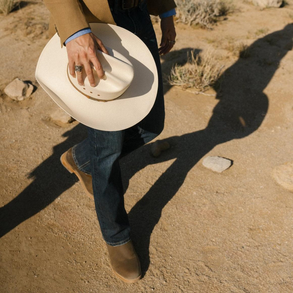Puncher Boots Oily Brown | Men Stetson Ropers