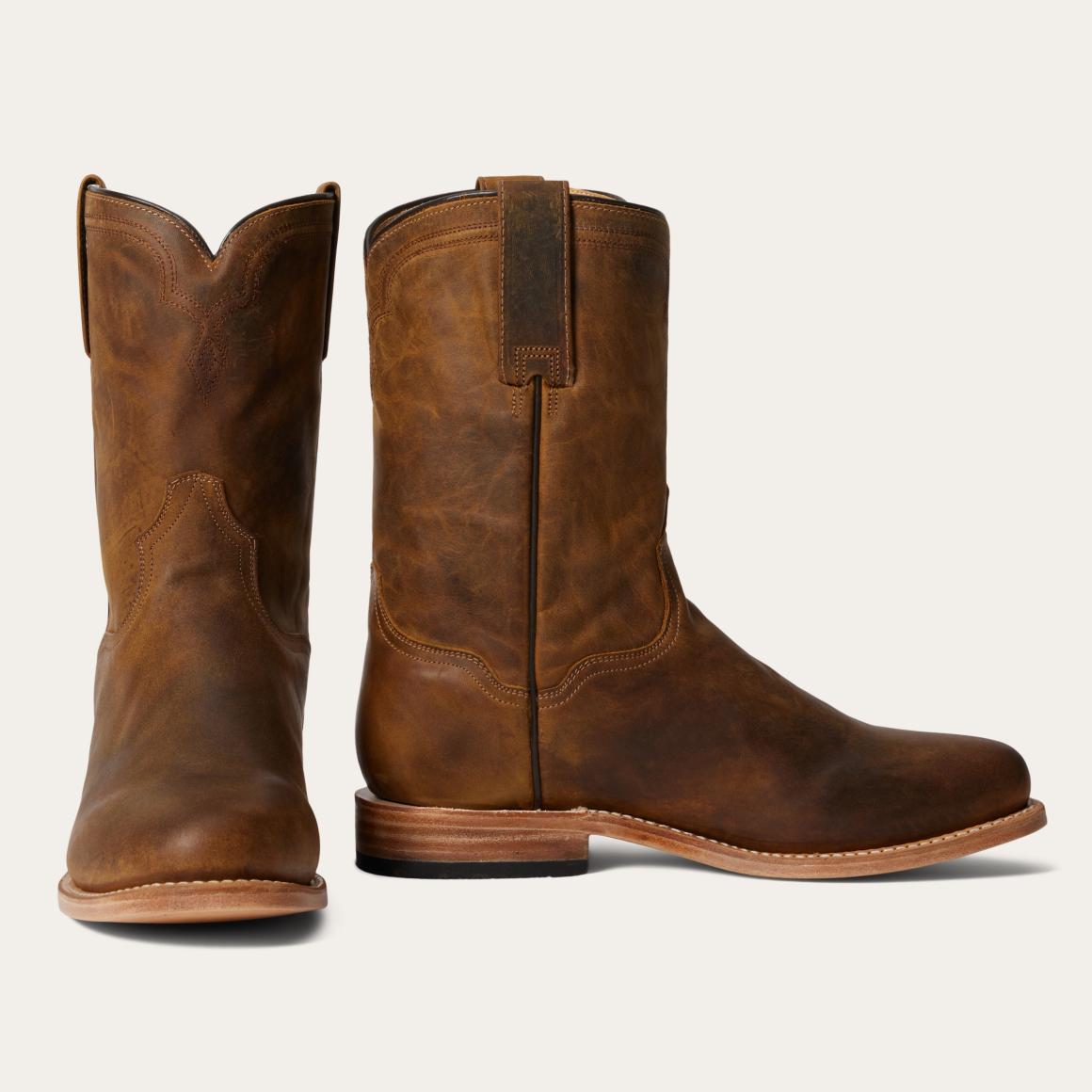 Puncher Boots Oily Brown | Men Stetson Western