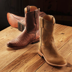 Puncher Boots Oily Brown | Men Stetson Western
