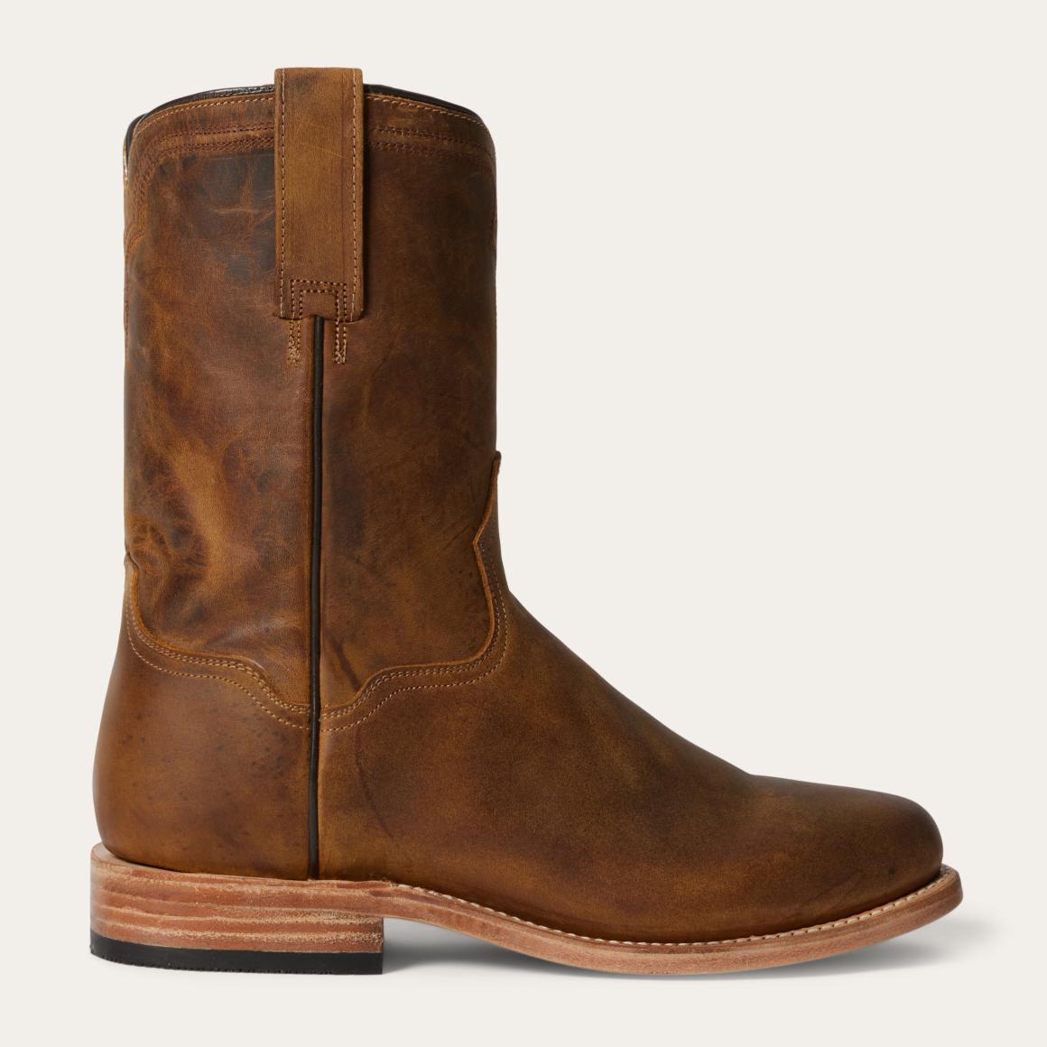 Puncher Boots Oily Brown | Men Stetson Western