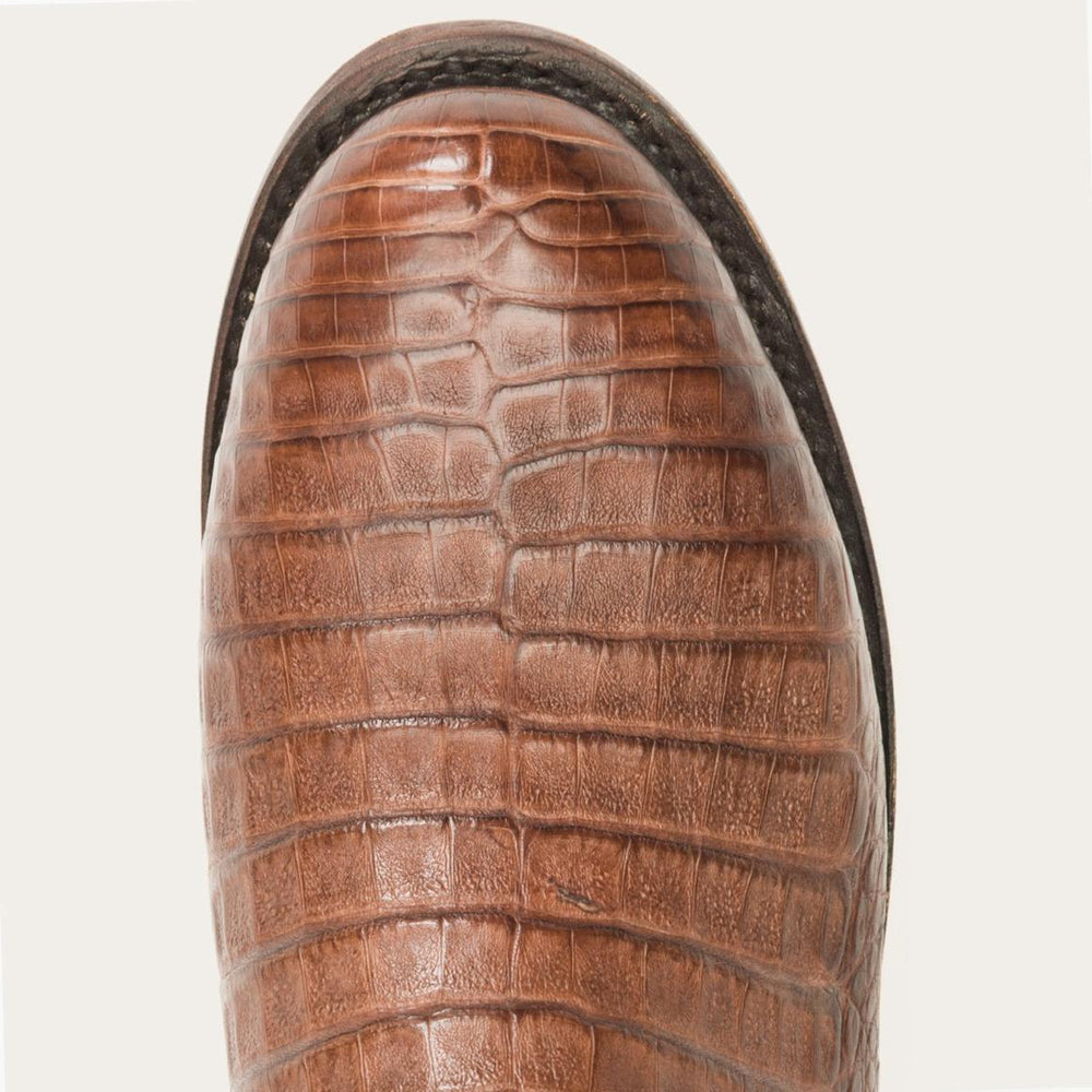 Puncher Exotic Boots Brown | Men Stetson Western