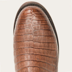 Puncher Exotic Boots Brown | Men Stetson Western