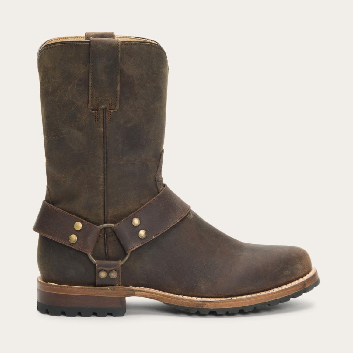 Puncher Harness Boot Brown | Men Stetson Ropers