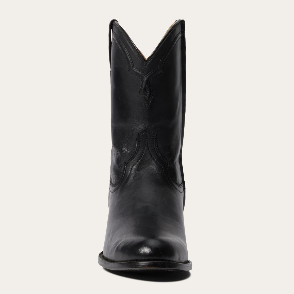 Rancher Zip Roper Burnished Black | Men Stetson Ropers