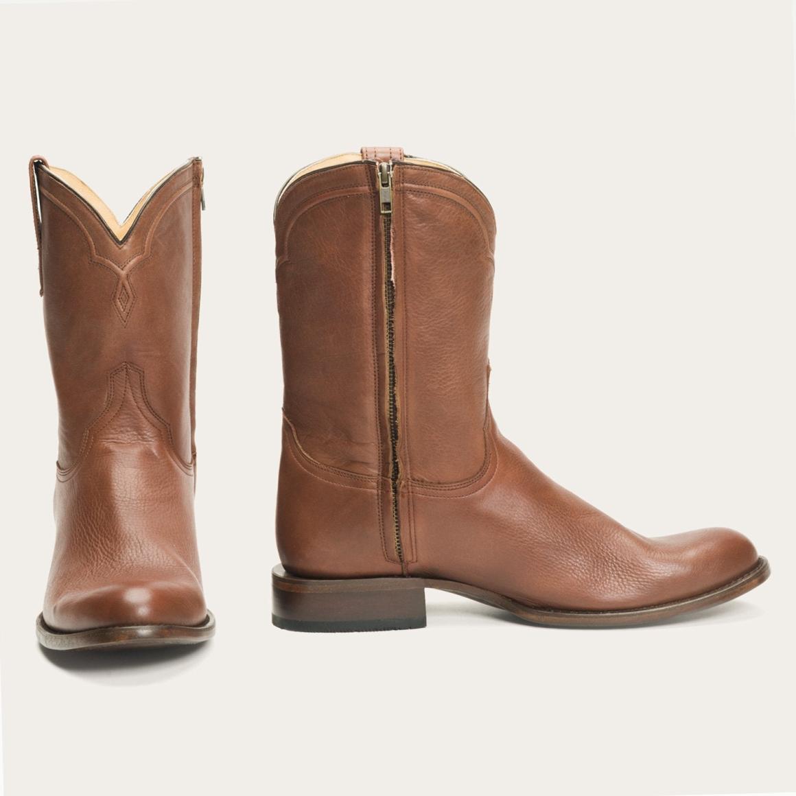 Rancher Zip Roper Burnished Cognac | Men Stetson Western