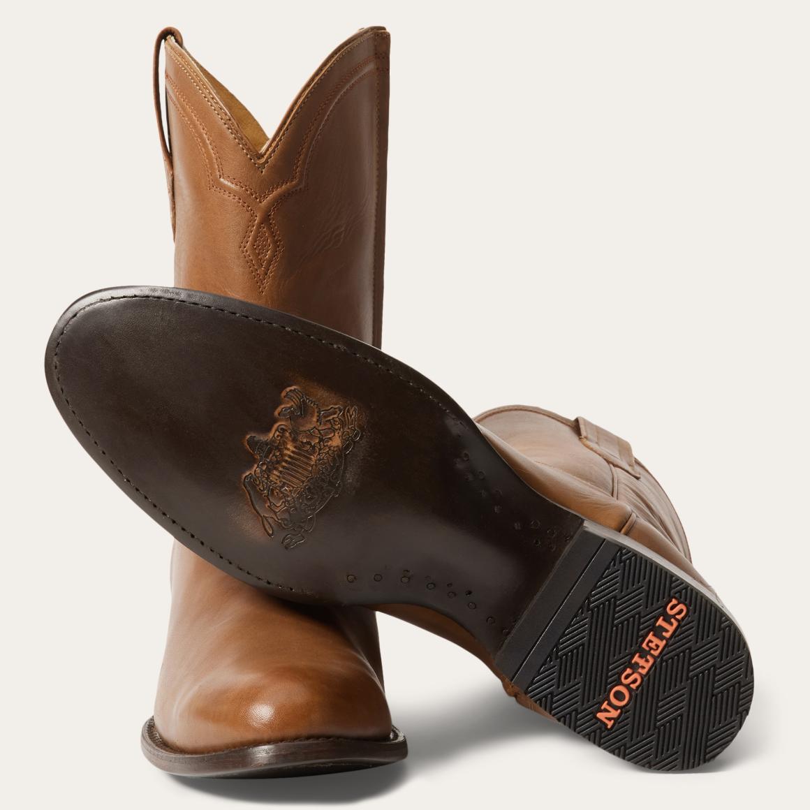 Rancher Zip Roper Burnished Tan | Men Stetson Western