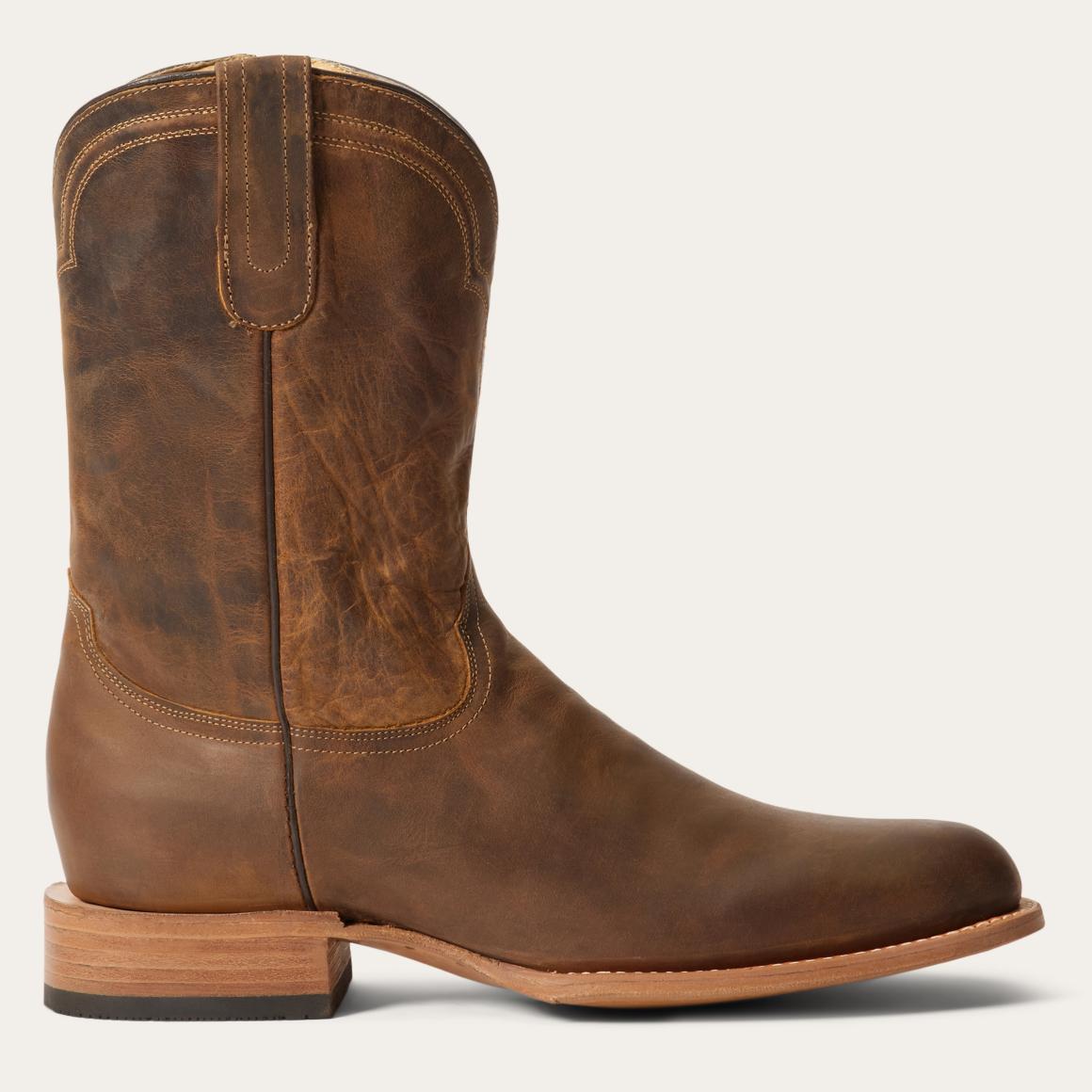 Rancher Zip Roper Oiled Brown | Men Stetson Western