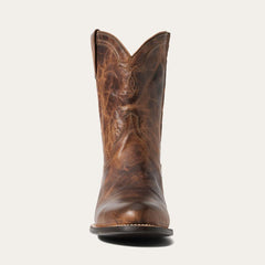 Rancher Zip Roper Oiled Cognac | Men Stetson Ropers