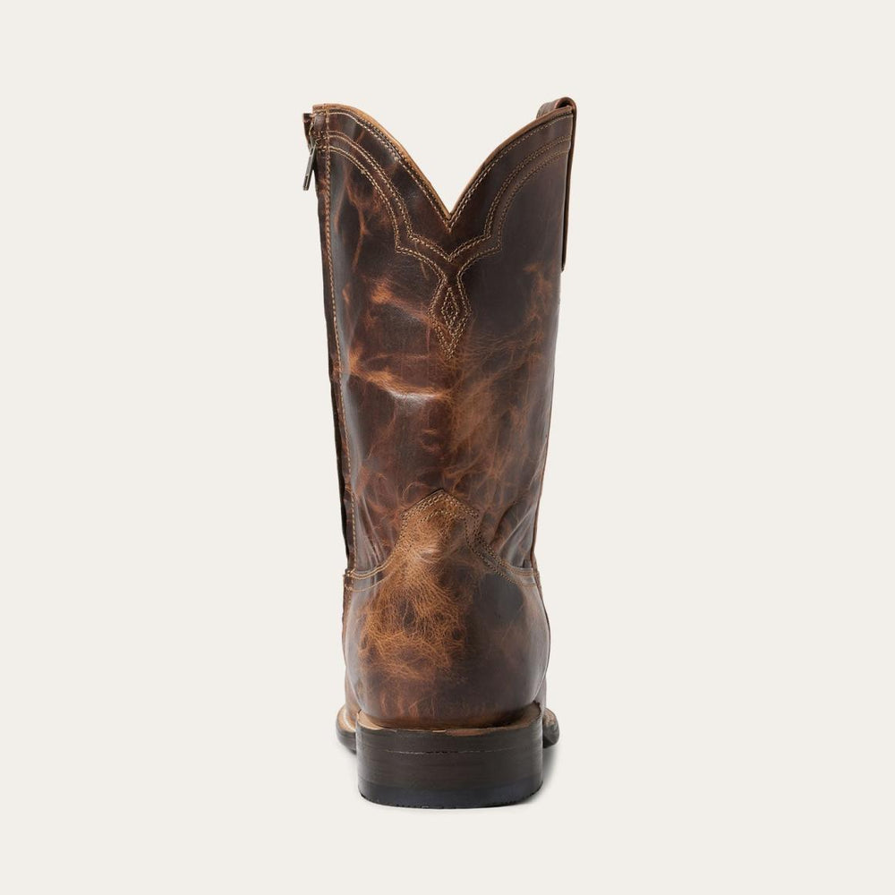 Rancher Zip Roper Oiled Cognac | Men Stetson Ropers