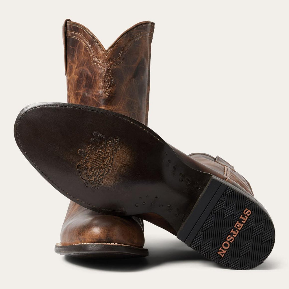 Rancher Zip Roper Oiled Cognac | Men Stetson Western